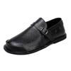Zapatos de Cuero Retro de Talla Grande y Punta Ancha para Hombres de Pies Anchos, Zapatos Casuales de Cuero Genuino tipo Barefoot, Zapatos Hechos a Mano para Hombres de Palma Ancha, Listos para Venta al por Mayor