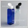 Botella de Medicina para Pesca 100ml Cuadrada Tapa Flip-top Botella de Agua Suavizante 100ml Botella de Detergente para Ropa Botella de Champú Botella de Hidrosol