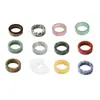 Anel de Corrida Anel Cristal Natural Acessórios de Jade Anel de Mão Masculino e Feminino Anel Retrô Venda por Atacado