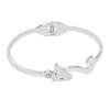 Pulseira Titânio Abertura Mola Cabeça Raposa Fosca Estilo Coreano Acessórios Moda Feminina Combinação Livre Pulseira Aço Inoxidável Presente