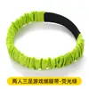 Atividade Divertida de Três Pernas para Duas Pessoas Tira Elástica de Velcro para Pernas Props de Jogo em Equipe Tira Elástica de Velcro para Pernas de Três Pernas para 2 Pessoas