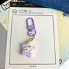 Touca de Dormir Fofa Chaveiro Estrela Colorida Pingente de Resina de Menina Pingente para Mochila de Estudante Acessórios Presente para Melhor Amiga Decoração