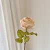 Rosa Grande Estilo Europeu Flor de Seda de Alta Qualidade Ornamentos Decorativos de Luxo Leve Flores Artificiais Buquê para Casa Celebração de Casamento