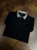 Sudadera de manga larga ancha y holgada, estilo Cleanfit, con estampado de pata de gallo y patchwork de algodón espacial, para hombre y mujer, estilo old money, otoño