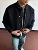 Suéter retro de peso pesado con cuello redondo estilo japonés, un cárdigan de punto holgado, casual, cálido y versátil para hombre, perfecto para principios de otoño
