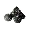 Mini columna hueca de EPP, juego de 3 bolas de maní, pelota de fascia, pelota de yoga, juego de 3 bolas de masaje de fitness