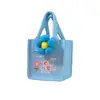 Bolsa Tote de Feltro para o Dia do Professor, Gratidão aos Professores, Artística e Prática, Grande Capacidade, Bolsa de Mão de Feltro Estilo Ins