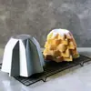 Molde para Pastel y Pan de Aluminio Anodizado Profundo Octagonal, Molde para Pastel de Árbol de Navidad