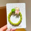 Venta al por mayor de fábrica Ligas para el cabello personalizadas para niños Ligas para el cabello estilo coreano para niñas Bandas de goma de alta elasticidad y durabilidad Ligas para el cabello Accesorios para el cabello