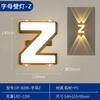 Luz de Pared LED Exterior Impermeable Cabeza de Puerta Entrada Luz de Letra Luminosa Luz Publicitaria Letrero Número de Casa Luz de Pared Exterior Material de Aluminio Luz