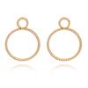 Pendientes 2019 Internet Popular Retro Exagerado Geométrico Círculo Pendientes Europeos y Americanos Bohemios Anillo Pendientes Mujeres