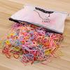 Liga para el cabello infantil de color caramelo como banda de goma Niñas Bebé Desechable banda para el cabello de color no daña el cabello accesorios tocado