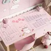 Alfombrilla de escritorio con diseño femenino, ecológica, protectora para los ojos, almohadilla protectora para escritorio, mantel especial para escritorios de estudio infantiles