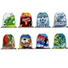 Mochila con Cordón para Nuevo Fan de la Copa del Mundo Bolsa de Almacenamiento Portátil Poliéster Bolsa con Cordón de Amazon Bolsillo con Cordón