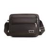 Bolsa Transversal Masculina de Lona, Mochila Coleção Shoulder Stall, Bolsa Masculina Grande, Bolsa de Ombro Masculina de Lona Grossa Cor Pura, Resistente ao Desgaste
