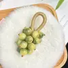 Nuevo Colgante de Bodhi con Mantra de Seis Palabras Llavero con Cuerda Trenzada para Mujeres Estudiantes Alivio del Estrés Juguete de Mano Adorno para Hombres