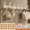 Gancho Adhesivo Fuerte para Baño Sin Perforaciones Pared de Baño Pared Pared Toalla Puerta Colgante Gancho para Ropa Gancho Adhesivo