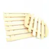 Pad de Bambú para Estirar Alambre Pad Aislante Térmico Pad Redondo de Bambú Pad de Bambú y Madera Pad para Tazón Pad para Olla de Arena Manteles Cuadrados Antiescaldado Posavasos Artesanías de Bambú