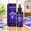 Sellador para pintura de diamantes: un acabado transparente y brillante para el arte de diamantes diario, que proporciona una capa protectora y realza el brillo
