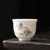 Taza de Té de Cerámica Taza de Té Doméstica China Juego de Té Kung Fu Taza Campana Taza para Cata de Té Taza de Té Personal Taza de Porcelana