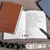 Caderno A5 em Couro PU Macio com Logo Personalizado, Presente Publicitário Simples, Caderno B5 Executivo com Capa de Couro, A6 Feito Sob Medida