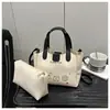 Bolsa Tote para Deslocamento Grande Capacidade 2025 Novo Estilo Mão Moda Deslocamento Ombro Axila Versátil Bolsa Balde