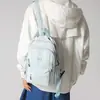 Mochila de Color Sólido Estilo Japonés, Mochila Casual Versátil para el Trabajo para Mujeres, Bolso Cruzado Multifuncional de Doble Uso, Bolso de Hombro Deportivo para Ciclismo