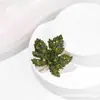 Recém-Lançados Broches Criativos de Luxo Leve Atacado Acessórios de Corsage de Insetos de Ponta Broches de Flores de Cristal Vegetal Sazonais