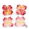 Peças de flores de hortênsia queimadas simuladas semi-acabadas Flores artificiais frescas Sapatos e chapéus para casa Acessórios de decoração