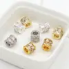 Accesorios para Joyería DIY Pulsera Color Oro 18K Paquete Micro Circonita Passepartout Pulsera de Cuentas Collar Venta al por Mayor C45