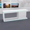 Soporte de Exhibición Pintado, Vitrina de Exhibición de Productos de la Empresa, Mostrador de Exhibición de Productos de Alta Tecnología, Gabinete de Isla, Mostrador de Experiencia