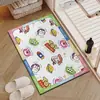 Tapete de Chão de Terra de Diatomáceas Fofo de Desenho Animado, Absorvente de Água, Secagem Rápida, Resistente a Manchas, Tapete de Porta de Banheiro Antiderrapante