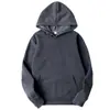 Moletom com Capuz de Cor Sólida Transfronteiriço para Homens e Mulheres, Moda Casual Transfronteiriça Novo Estilo Hoodie Tendência, Tamanho Europeu Solto Versátil com Capuz
