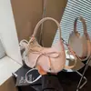 Bolso cruzado de cadena, estilo coreano, exquisito diseño de nube de lunares, nuevo estilo dulce y fresco con diseño plisado, elegante