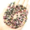 Pulsera de Piedra Cruda de Grava de Ágata Cristalina Desmagnetizada con Cuentas de Piedra Asimétrica Perforada Accesorios de Joyería DIY 5-8mm