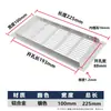 Orificio de Ventilación Disipación de Calor Negro Plateado Gabinete para Zapatos Rectangular Malla Transpirable Gabinete de Ventilación Armario de Vestir Aleación de Aluminio Malla Transpirable