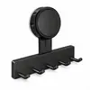 Estante de almacenamiento de cocina de succión transfronterizo montado en la pared, estante de ganchos sin perforación para colgar ollas, espátulas, cucharas y utensilios de cocina, al por mayor