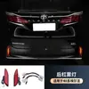 Adequado para Luzes de Nevoeiro Traseiras LED da Série 40 Alphard, Modelo 23 Wilfa Modificação de Luz de Nevoeiro do Para-choque Traseiro Acessórios para Carro Aviso