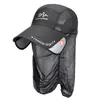 Gorra de Béisbol Desmontable con Visera Retráctil para Protección Solar, Gorra Casual tipo Pato, Sombrero de Pesca para Hombre, Venta al por Mayor, Primavera y Verano