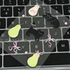 Adesivos de Unha Estilo Livro Vermelho Pequeno Borboleta Gatinho Laço Fofo Computador Ins Estéreo Cola de Gel Coreano DIY