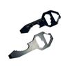 Colgante de Llave Hebilla Herramienta de Tarjeta Tarjeta Abrebotellas Multifunción Colgador Hexagonal Cuchillo Portátil Mini Llavero