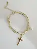 Pulsera Estilo Hip-Hop para Mujer Ins Versión Coreana Simple y Versátil Estudiante Mejor Amiga Nicho Popular Pulsera Joyería Creativa