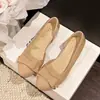 Zapatos Mary Jane planos y delicados de estilo francés para mujer, novedad versátil elegante otoño 2026, lazo, punta redonda, poco profundos, de un solo color