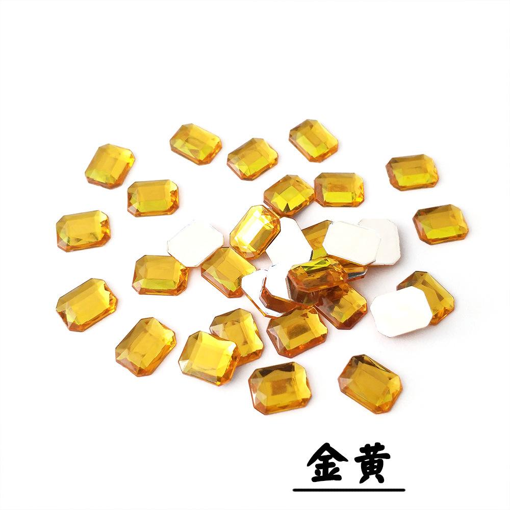 无孔平底亚克力钻长方金黄.jpg