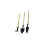 Set de Pala para Mini Macetas para Jardinería, Plantación de Flores y Cultivo de Suculentas, Set de Tres Piezas de Pala de Hierro para el Hogar