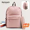Mochila de Computadora Personalizada para Hombres y Mujeres Campus Uso Diario Transporte Almacenamiento Trabajo Viaje Mochila Simple de Tela Oxford Doble Hombro