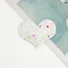 Lentejuelas con Forma de Corazón Brillantes Ultrasónicas con Lazo de Perlas, Accesorios para el Cabello Hechos a Mano para Bricolaje, Decoraciones para Zapatos y Sombreros, Adornos para Ropa