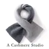 Venta al por mayor de fábrica 100% Cachemira Transfronterizo Otoño/Invierno Nuevo Doble Color Parche Grueso Polaina para el Cuello Protector de Cuello Protección contra el Frío Bufanda Perforada