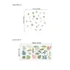 Pegatinas de Pared de Hojas Verdes Transfronterizas para Puertas de Armario y Paredes de Dormitorio, Pegatinas de Arte para Embellecimiento de Decoración del Hogar Estilo Ins, PVC Autoadhesivo