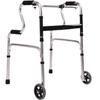 Andador Plegable de Acero Inoxidable para Ancianos con Fracturas y Discapacitados Rehabilitación Hospitalaria Entrenamiento al Aire Libre en Existencia